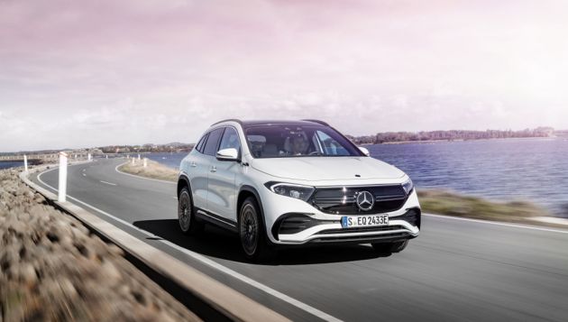 The Mercedes-Benz EQA crossover goes on sale in the UK