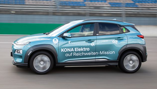Hyundai sets range record in Kona Electric