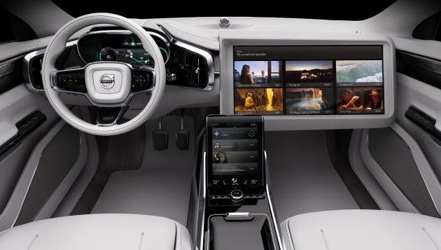 Volvo develops media systems for self-driving cars