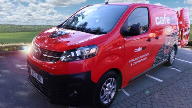 Cafe2U launches first ever all-electric coffee van