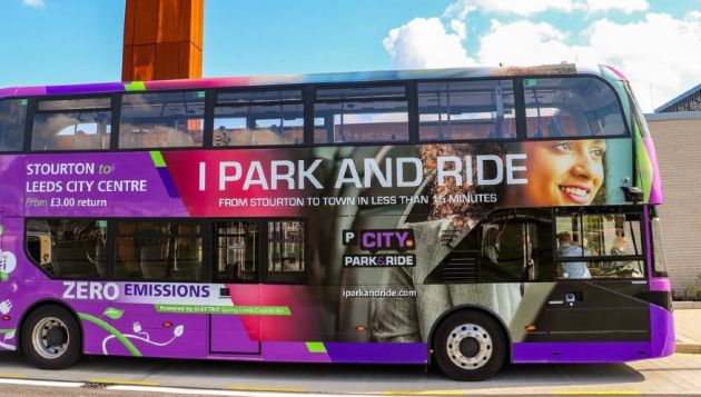 Five electric double-decker buses delivered to Leeds
