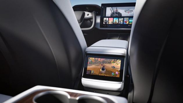 Tesla reveals updated interior with a focus on entertainment