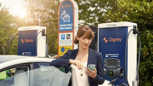 A chance to win a month of free EV charging