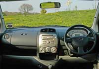 Subaru Justy interior