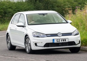 VW e-Golf 85kW Auto, Electric (av UK mix), CO2 emissions 0 g/km, MPG 199.0