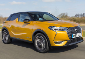 DS DS 3 CROSSBACK E-TENSE Performance Line Automatic, Electric (av UK mix), CO2 emissions 0 g/km, MPG 142.0