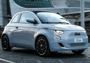 FIAT 500 Cabrio Electric PASSION 42kWh 118hp Auto, Electric (av UK mix), CO2 emissions 0 g/km, MPG 194.4