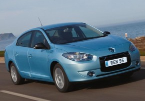 RENAULT Fluence Electric Car Expression  70kW Auto, Electric (av UK mix), CO2 emissions 0 g/km, MPG 148.6